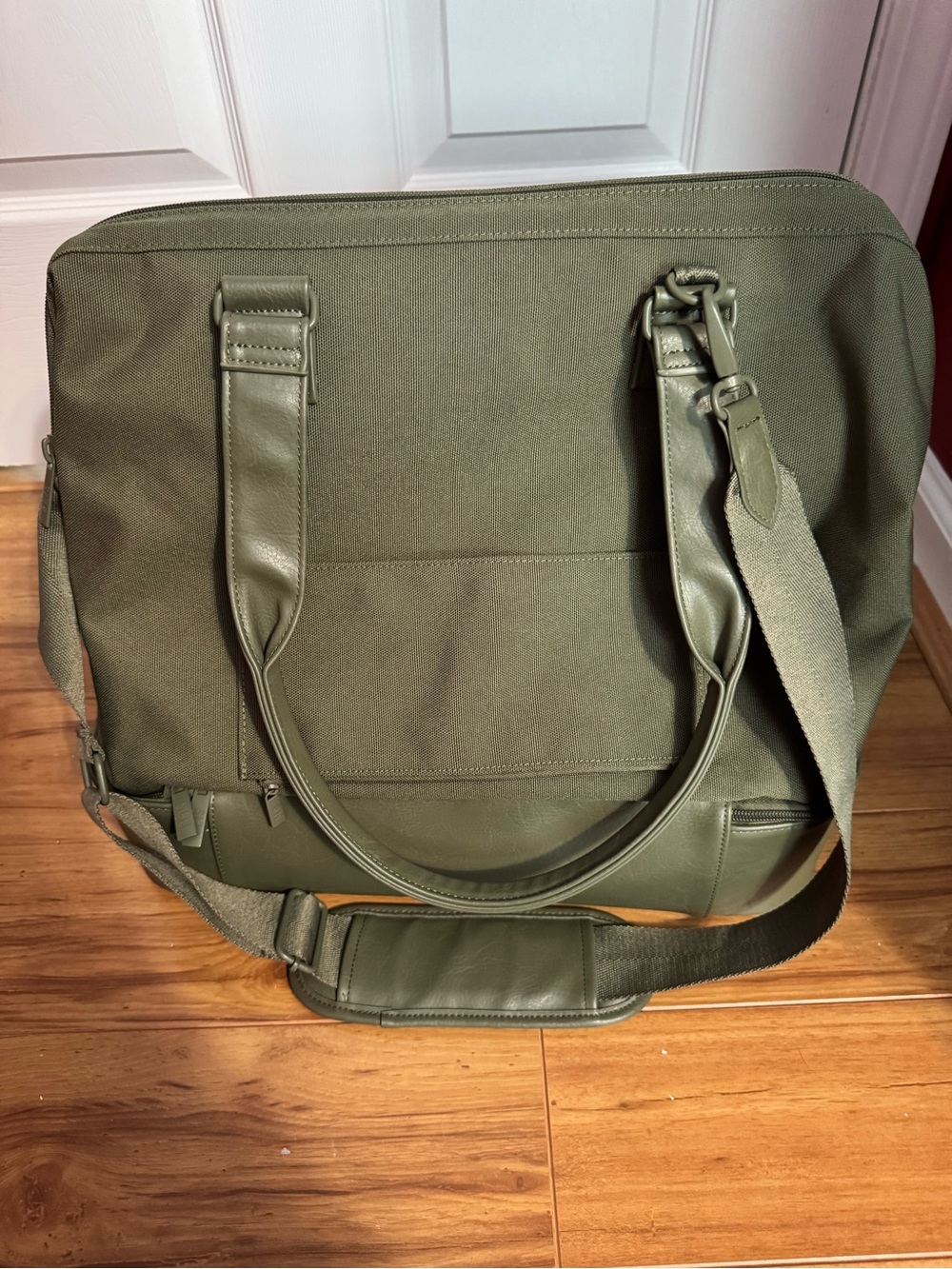 Beis weekender bag green - Picture 5 of 16
